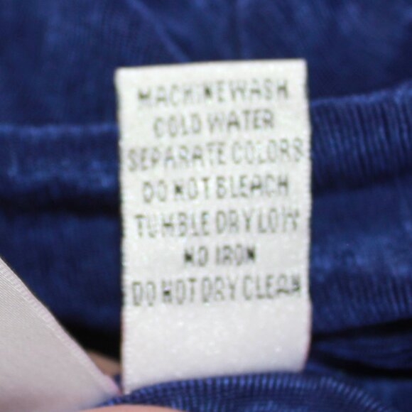 #363 Private Edition by Chico's Blue Dressy Tank with High Neck Size 3 - Picture 9 of 9